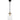 Carly 1 Light Mini Pendant in Matte Black 4