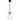 Carly 1 Light Mini Pendant in Matte Black 6