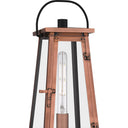 Carolina 1 Light Outdoor Post in Aged Copper 2