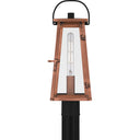 Carolina 1 Light Outdoor Post in Aged Copper 4