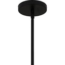 Cleo 1 Light Pendant in Matte Black 3