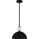Cleo 1 Light Pendant in Matte Black 5