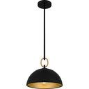 Cleo 1 Light Pendant in Matte Black 6