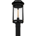 Clifton 1 Light Outdoor Post in Earth Black 6