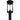 Clifton 1 Light Outdoor Post in Earth Black 6