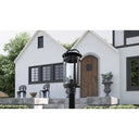 Clifton 1 Light Outdoor Post in Earth Black 8