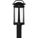 Clifton 1 Light Outdoor Post in Earth Black 1