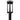 Clifton 1 Light Outdoor Post in Earth Black 1