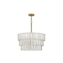 Craftmade 48696-SB Museo 6 Light Pendant in Satin Brass - Crescent Harbor