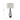Currey & Company 6000-0027 Nightcap Table Lamp in Blue-Gray/Clear/Black - Crescent Harbor