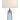 Currey & Company 6000-0498 Looke Table Lamp in Blue/Brass - Crescent Harbor
