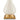 Currey & Company 6425 Lynton Cream Table Lamp in Cream Crackle/Brass - Crescent Harbor
