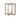Currey & Company 9000-0217 Purebred Large 4 Light Lantern in Contemporary Gold Leaf/Natural - Crescent Harbor
