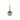 Currey & Company 9000-0419 Moonward Pendant in Antique Brass/Opaque White 2