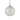 Currey & Company 9000-0435 Finhorn Pendant in Pearl/Antique Silver Leaf - Crescent Harbor