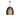 Currey & Company 9099 Carling Pendant in Old Iron/Polished Fruitwood - Crescent Harbor