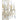 Currey & Company 9162 Buttermere 6 Light Chandelier in Natural/Crushed Shell - Crescent Harbor