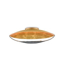 Currey & Company 9999-0049 Pinders Flush Mount in Contemporary Gold Leaf/French Black - Crescent Harbor