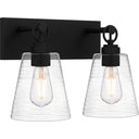 Dacosta 2 Light Bath Light in Earth Black 6