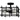 Daphne 2 Light Semi-Flush Mount in Matte Black 2