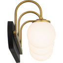 Desmond 3 Light Bath Light in Matte Black 5