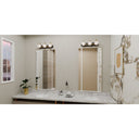 Desmond 3 Light Bath Light in Matte Black 7