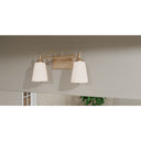 Esther 2 Light Bath Light in Bronze Gold 2