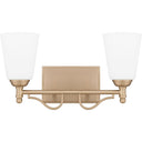Esther 2 Light Bath Light in Bronze Gold 3