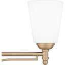 Esther 3 Light Bath Light in Bronze Gold 6