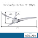 F843 Wave 52" Ceiling Fan by Minka Aire 17