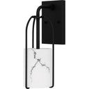 Fairbanks 1 Light Wall Sconce in Matte Black 5
