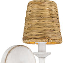 Flannery 1 Light Wall Sconce in Antique White 2