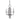 Framburg 4964 PN Glamour 4-Light Chandelier in Polished Nickel - Crescent Harbor