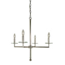 Framburg 5454 Muse 4-Light Dining Chandelier - Crescent Harbor