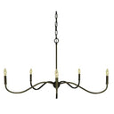 Framburg 5647 Heidelberg 5 Light Chandelier - Crescent Harbor