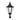 Generation Lighting 8231 Three Light Outdoor Post Lantern in Black - Crescent Harbor