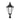 Generation Lighting 89025 One Light Outdoor Post Lantern in Black - Crescent Harbor
