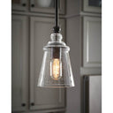 Generation Lighting P1261ORB Bell Pendant in Oil Rubbed Bronze - Crescent Harbor