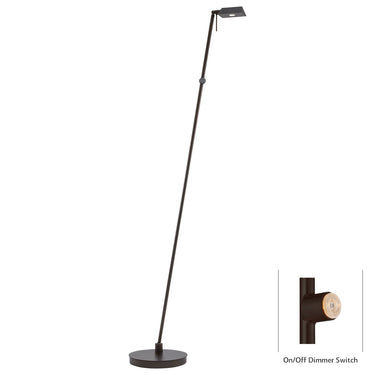 George Kovacs P4314 George's Reading Room 1 Light LED Pharmacy Floor Lamp 3