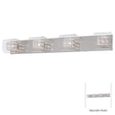 George Kovacs P5804-077 4-Light Bathroom Light Chrome & Clear Glass 1