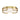 George Kovacs P953-2-248-L Bezel Set 1 Light Led Flush Mount in Honey Gold 1