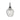 Golden Lighting 1088-M BLK-CLR Adeline Medium Pendant in Matte Black with Clear Glass Shade - Crescent Harbor