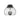 Golden Lighting 1094-3FM BLK-HCG 3-Light Semi-Flush 4