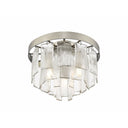 Golden Lighting 1768-FM 3 Light Flush Mount - Crescent Harbor