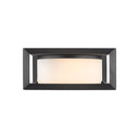 Golden Lighting 2073-OFM Smyth Outdoor Flush Mount - Crescent Harbor