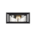 Golden Lighting 2073-OFM Smyth Outdoor Flush Mount - Crescent Harbor
