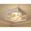 Golden Lighting 2073-OFM Smyth Outdoor Flush Mount - Crescent Harbor