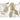 Golden Lighting 3160-SF WG-HWG 3-Light Semi-Flush 4
