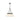 Golden Lighting 3189-6 BLK-MWS Penn Chandelier in Matte Black with Modern White Shade - Crescent Harbor