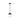 Golden Lighting 3218-S Dixon 1 Light Small Pendant with Rod - Crescent Harbor